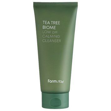 Пенка для умывания с низким pH FarmStay Tea Tree Biome Low Ph Calming Cleanser 180ml pe-11407 фото