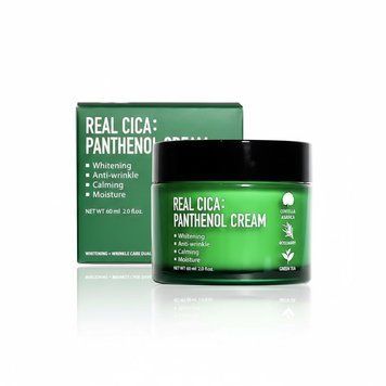 Заспокійливий крем для обличчя з центелою Fortheskin Real Cica Panthenol Cream 60ml kr-50638 фото