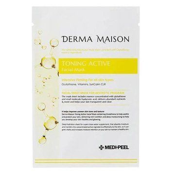 Тканевая маска с витаминным комплексом Medi-Peel Derma Maison Toning Active Facial Mask 23ml tk-9919 фото