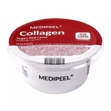 Моделююча маска з лактобактеріями для обличчя Medi-Peel Vegan Red Lacto Collagen Modeling Cup Pack 2 dl-10842 фото