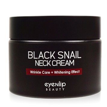 Крем зволожуючий з муцином равлики для шиї Eyenlip BLACK SNAIL NECK CREAM 50ml kr-4348 фото