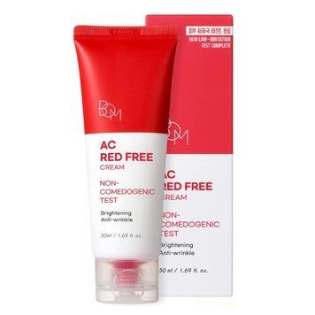 Крем для обличчя з колоїдною сіркою та ніацинамідом BOM AC RED FREE CREAM 50ml au-9009 фото