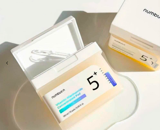 Педи для обличчя Numbuzin No.5 Vitamin-Niacinamide Concentrated Pad 180ml(70Pads) pe-81781 фото