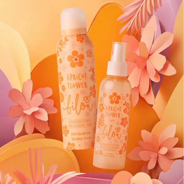 Міні-пінка для душу Bilou Apricot Flower 50 мл zd-91266 фото