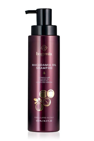 Шампунь для волосся Bogenia Macadamia Oil Shampoo 400ml BG435 №001 фото
