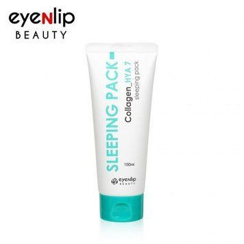 Маска ночная увлажняющая с коллагеном и для лица Eyenlip SLEEPING PACK Collagen HYA 7 150ml au-4358 фото
