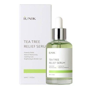 Сыворотка лечащая противовоспалительная с экстрактом чайного дерева IUNIK Tea Tree Relief Serum 1.5ml sy-4319 фото