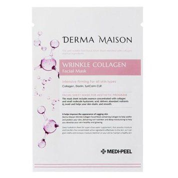 Антивікова маска ампульна MEDI-PEEL Derma Maison Wrinkle Collagen Facial Mask 23ml tk-9920 фото