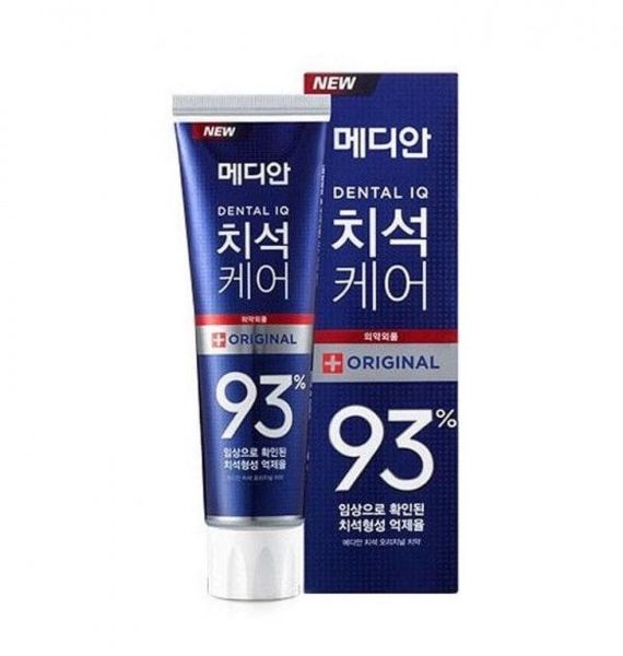 Зубная Паста Для Удаления Налета С Вкусом Цитрусовой Мяты Median 93 Toothpaste Original (синяя упаковка) zu-772 фото