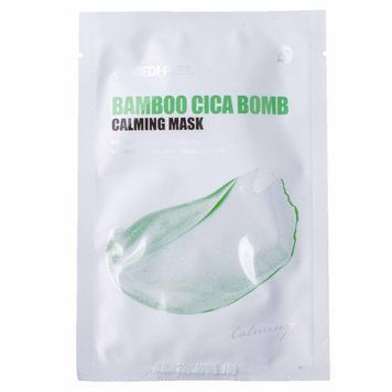 Маска Тканевая Для Лица Успокаивающая С Центеллой и Бамбуком MEDI-PEEL Bamboo Cica Bomb Calming M ma-2088 фото