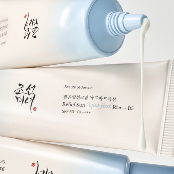Солнцезащитный крем для лица с рисовой водой Beauty of Joseon Relief Sun Aqua-fresh : Rice + B5 50 pa-30277 фото