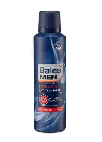 Дезодорант-антиперспирант аэрозольный Экстра Balea Men Extra Dry Anti-Transpirant 200 мл ca-87645 фото