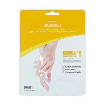 Пом'якшувальна маска рукавички для рук Jigott Vita Solution 12 Brightening Hand Care Pack 1 пара, 2 ma-8573 фото