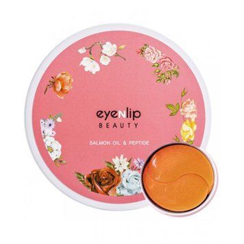 Патчі гідрогелеві з пептидами та олією лосося для очей Eyenlip SALMON OIL & PEPTIDE HYDROGEL EYE pa-4250 фото