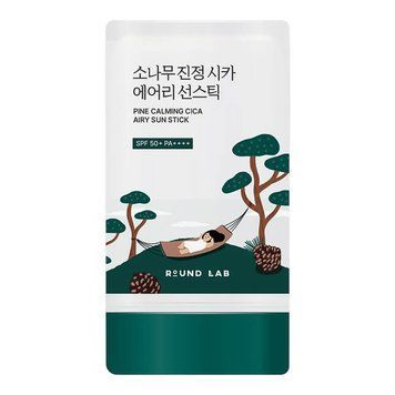 Сонцезахисний стік ROUND LAB PINE CALMING CICA AIRY SUN STICK 19g so-43097 фото