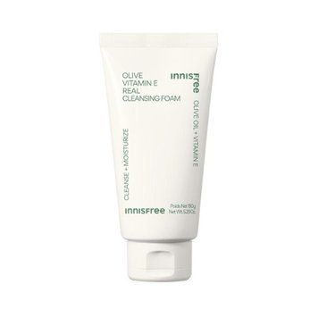 Пінка для вмивання з оливковою олією Innisfree Olive Vitamin E Real Cleansing Foam 150g pe-90919 фото