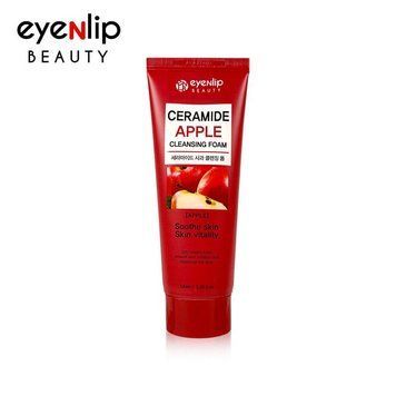 Пенка для умывания с керамидами и экстрактом яблока для лица Eyenlip Ceramide Apple Cleansing Foam 100ml pe-5624 фото