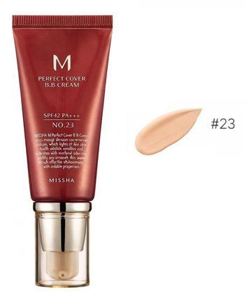 ВВ Крем Матуючий З Ідеальним Покриттям Missha M Perfect Cover BB Cream SPF42 PA+++ (50ml, 23 відтінок - натуральний беж) vv-471 фото
