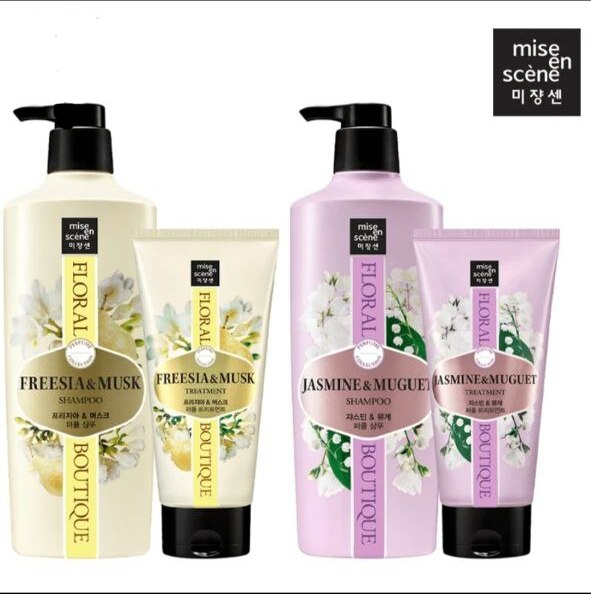 Кондиціонер з ароматом жасміну Mise-en-sc&egrave;ne Floral Boutique Perfume Treatment Freesia & Musk 300 ml ko-64505 фото
