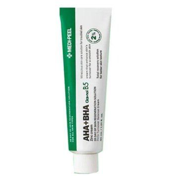 Крем з кислотним комплексом і цинком Medi-Peel AHA BHA ZINC CICA-NOL B5 CREAM 30ml au-8304 фото