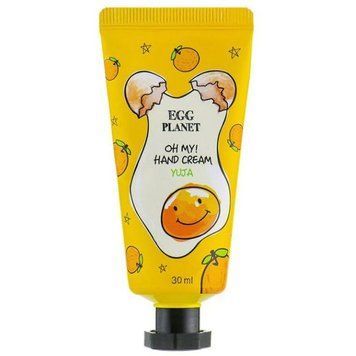 Крем для рук із ароматом цитрусових Daeng Gi Meo Ri EGG PLANET OH MY Hand Cream Yuja 30ml kr-7225 фото