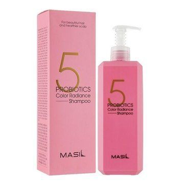 Шампунь із пробіотиками для захисту кольору Masil 5 Probiotics Color Radiance Shampoo 500ml sh-8021 фото