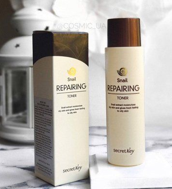 Тонер Зволожуючий З Улиточним Муцином Secret Key Snail Repairing Toner 150ml li-410 фото