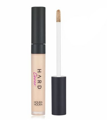 Рідкий консилер для обличчя HOLIKA Hard Cover Liquid Concealer 03 Sand Ivory ko-80632 фото