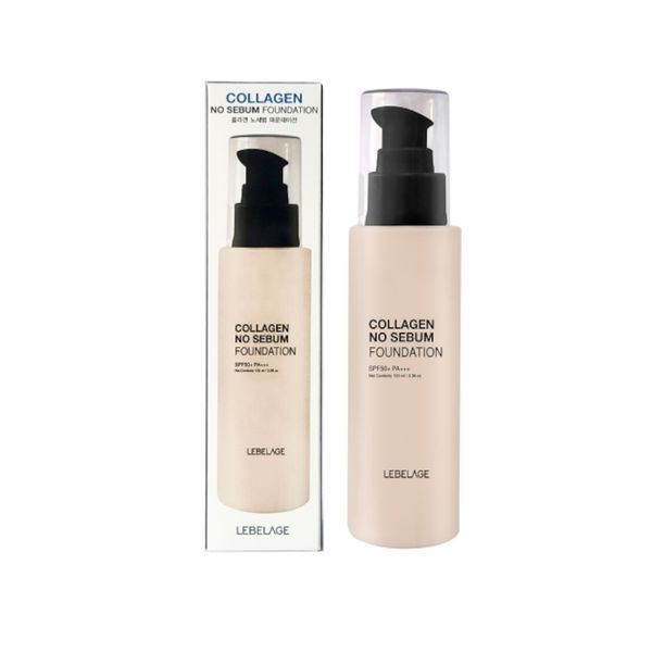 Тональна основа LEBELAGE COLLAGEN NO SEBUM FOUNDATION (No. 13) 100ml de-92130 фото