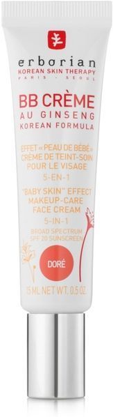 BB-крем багатофункціональний з женьшенем для обличчя Erborian Dore BB Cream 5in1 SPF20 15ml vv-4572 фото