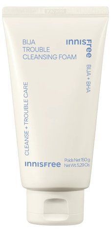 Пінка для чутливої та проблемної шкіри Innisfree [INNISFREE] Bija Trouble Cleansing Foam 150g pe-69199 фото