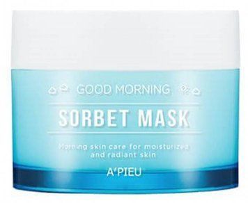 Маска - Сорбет З Екстрактом Гарбуза Apieu Good Morning Sorbet Mask 105ml ma-1503 фото