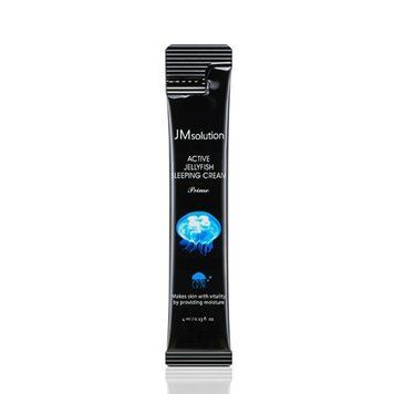 Крем для лица ночной с экстрактом медузы JMsolution Active Jellyfish Sleeping Cream 4ml zd-6472 фото