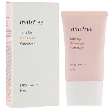 Сонцезахисний крем Innisfree Tone Up No Sebum Sunscreen EX 50ml so-8323 фото