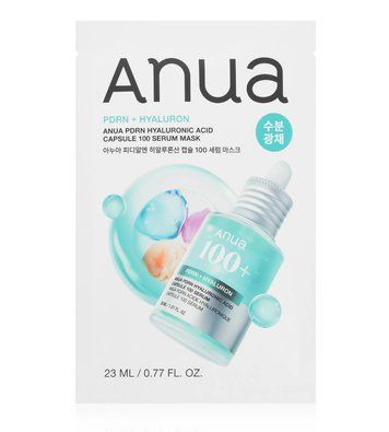 Тканинна маска з PDRN ANUA [1EA] PDRN HYALURON 100 SERUM MASK an-37763 фото