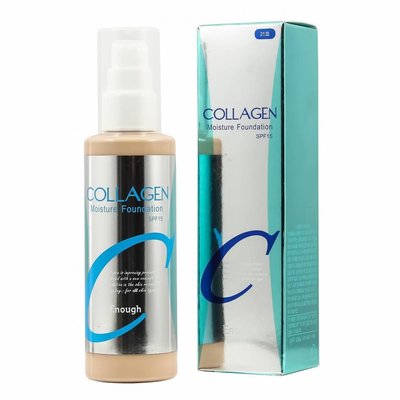 Тональна Основа З Гіалуроновою Кислотою І Колагеном Enough Collagen Moisture Foundation 21 vv-1373 фото