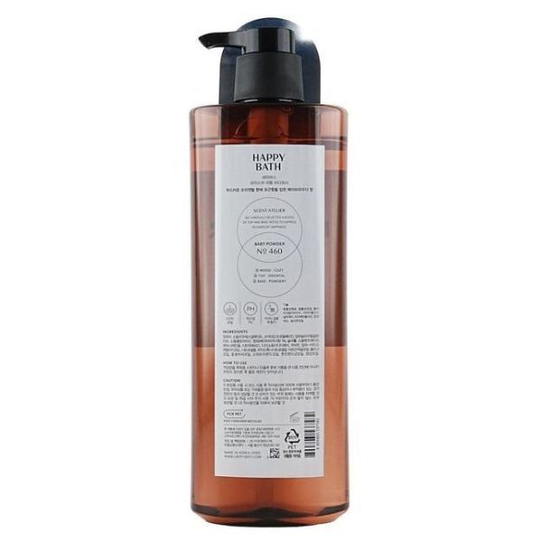 Гель для душу Happy Bath Moisture Perfume Body Wash Baby Powder 760g ge-11129 фото