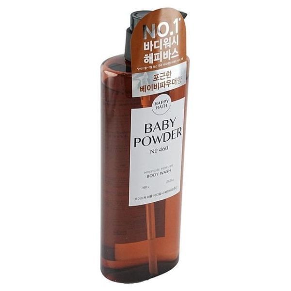 Гель для душу Happy Bath Moisture Perfume Body Wash Baby Powder 760g ge-11129 фото
