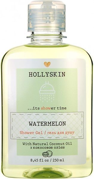Гель для душа натуральный с ароматом арбуза Hollyskin Watermelon 250ml ge-5378 фото