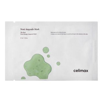 Тканинна маска для обличчя з екстрактом плодів ноні Celimax The Real Noni Energy Ampoule Mask 25ml tk-75872 фото