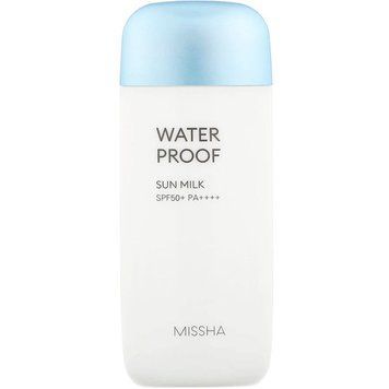 Молочко Солнцезащитное Водостойкое Missha All-Around Safe Block Water Proof Sun Milk SPF50+ PA++++ 70ml so-2670 фото