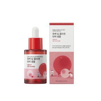 Концентрована сироватка з колагеном ROUND LAB ROUND LAB CAMELLIA DEEP COLLAGEN FIRMING AMPOULE_30ml li-41840 фото