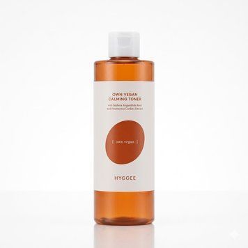 Заспокійливий пом'якшувальний веганський тонер [HYGGEE] OWN VEGAN CALMING TONER 250ml to-20636 фото