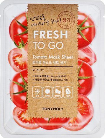 Маска тканинна для обличчя з томатом Tony Moly 20g au-6413 фото