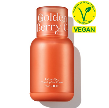 Солнцезащитный крем The Saem Urban Eco Golden Berry C Tone Up Sun Cream 50мл so-81164 фото