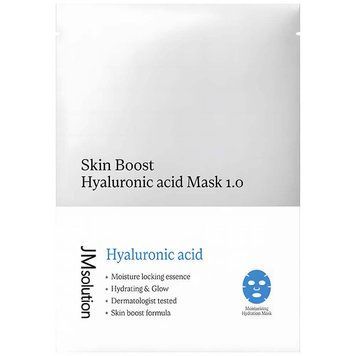 Тканинна маска для обличчя з гіалуроновою JMSOLUTION SKIN BOOST HYALURONIC ACID MASK 1.0 tk-53214 фото