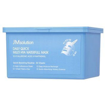Маска для обличчя JMSOLUTION DAILY QUICK MULTI HYA WATERFULL MASK 30шт tk-56222 фото