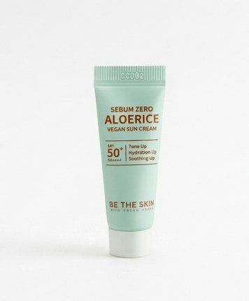Сонцезахисний крем для обличчя Be The Skin SEBUM ZERO ALOERICE VEGAN SUN CREAM SPF 50+, PA++++, 5ml so-01630 фото