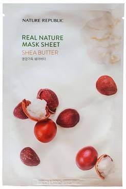 Маска Увлажняющая Питательная С Маслом Ши Nature Republic Real Nature Mask Sheet Shea Butter tk-1088 фото