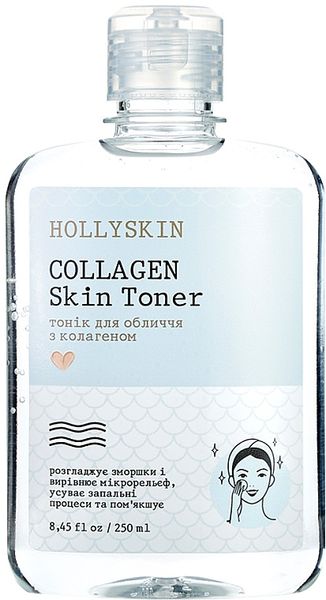 Тонер для обличчя з колагеном Hollyskin Collagen Skin Toner 250ml to-5371 фото